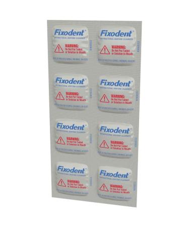 Fixodent Overnight Daily Cleanser Tablets with Scope - 60 ct | Denture Care - Buy Online on GoSupps.com