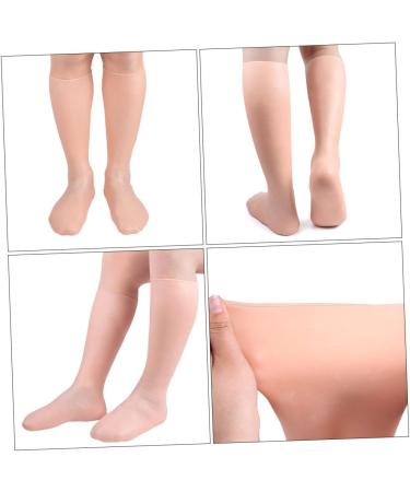 1pair Exfoliating Moisturizing Socks Moisturizer Socks Pumps High Heels for Women Knee High Heels Hydration Socks Heel Repair Socks Dry Heels Socks Moisturizing Socks Foot Cover - Buy Online on GoSupps.com