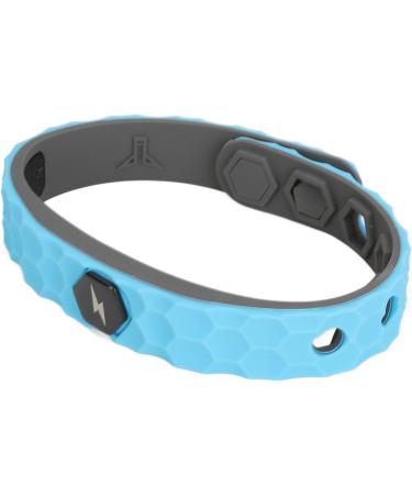 Sky Blue Balance Bracelet for Active Lifestyle - Waterproof Lightweight Silicone Sports Bracelet for Teenage Girls - Prevents Static Charge - Buy Online on GoSupps.com