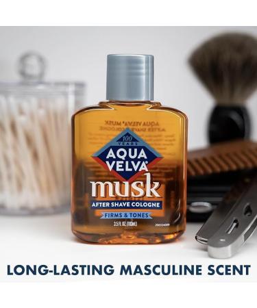Aqua Velva Musk After Shave Cologne 3.5 oz by Aqua Velva - Buy Online on GoSupps.com