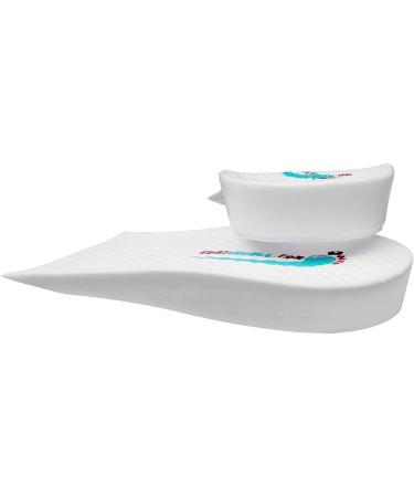 Footinsole Height Increase Shoes Insoles Lift Kit - 0.8 Heels Inserts - 2 Pairs (White) - Men and Women - Buy Online on GoSupps.com