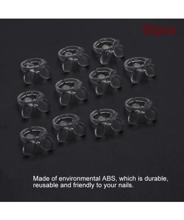 Nail Card Rings - Dekaim 50pcs Flower/Butterfly Gel Color Display Tool Set (01#Butterfly + Clear) - International Shipping Available - Buy Online on GoSupps.com