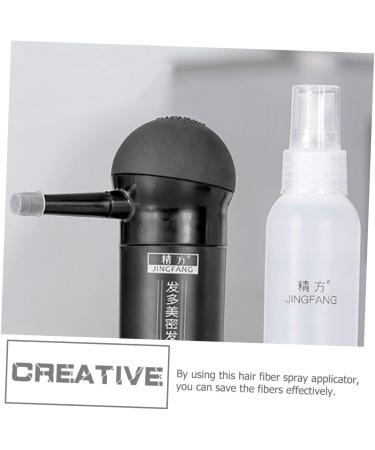 BIUDECO 4 Pcs Silicone Nozzle Empty Spray Salon Spray Applicator Spray Mist Bottle Black - Buy Online on GoSupps.com
