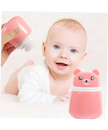Mikinona 3pcs Powder Puff Set for Newborns | Baby Powder Body Kit with Empty Puff Container | Makeup Loose Powder Containers - Buy Online on GoSupps.com