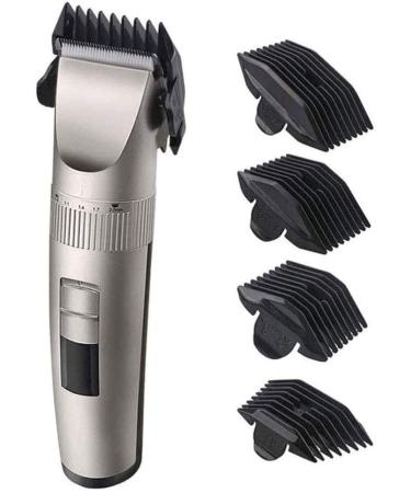 Hair Clippers - Professional Hair Clippers for Men Cordless Hair Cutting Kit with Ceramic Blades & LED Display 5 Speed Adjustment 4 Guide Combs for Stylish a lot of uses