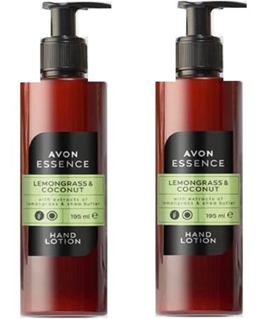 Avon Pack of 2 Hand Lotions Essence Citronella and Coconut 2 x 195 ml - Buy Online on GoSupps.com