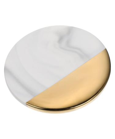 Healeved Healeved Nail Art Presentation Trays - Marble Palette for Nail Tips Dongles and Manicure Supplies