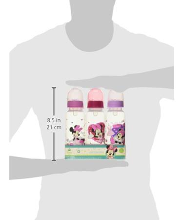 Disney Minnie Mouse 3-Pack Deluxe Bottle Set - Baby Feeding Essentials - Buy Online on GoSupps.com