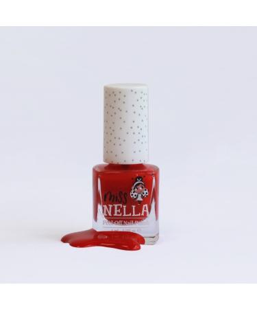 Miss Nella CLASS CLOWN Safe Red Nail Polish for Kids - Non-Toxic, Odour Free & Easy Peel Off Formula - Buy Online on GoSupps.com