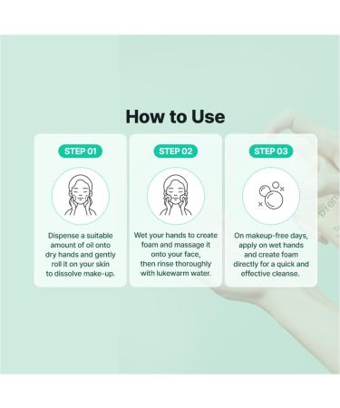 MAKE P:REM Safe Me. Oil to Foam Cleanser, Korean Face Wash, Gentle Transforming Makeup Remover for Sensitive Skin, 6.76 Fl Oz, 200ml - Buy Online on GoSupps.com