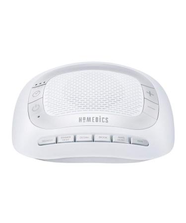 Homedics Rejuvenate White Noise Sound Machine. Travel Sound Machine for Sleep and Relaxing. Great for Travel  Nursery s and Babies. 6 Relaxing Nature Sounds  Auto-off Timer