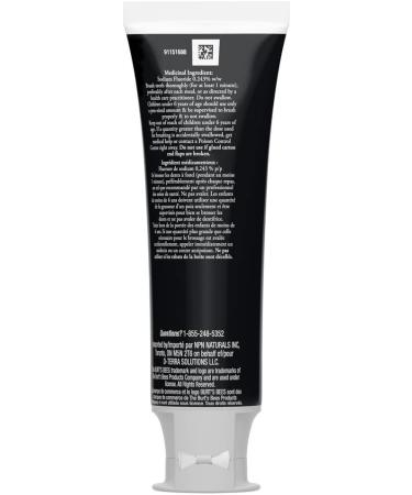 Burt's Bees Charcoal Fluoride Toothpaste Mountain Mint 105 mL (Pack of 2) - Buy Online on GoSupps.com