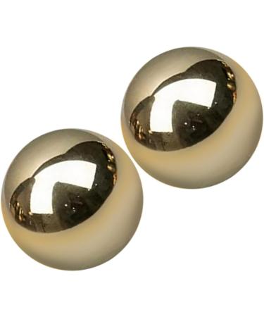 Healvian 6 StK Brass Massage Balls - Gymnastics & Exercise Relaxation | Optimal Health & Wellness - Buy Online on GoSupps.com