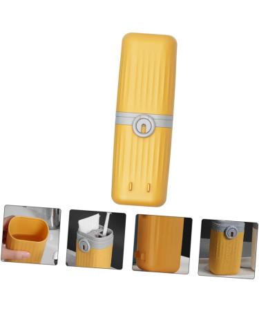 Beavorty Travel Toothpaste Holder & Toothbrush Case Set - Portable Dental Brush Container & Cup for International Shipping - Buy Online on GoSupps.com