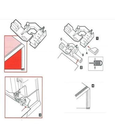 HONEYSEW Adjustable Bias Binder Foot for Singer, Brother, Janome, Toyota & More Sewing Machines - Buy Online on GoSupps.com