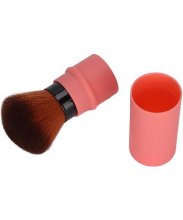 Verdant Touch Angled Blush Brush Angled Blush Brush with Cover Portable Fluffy Face Makeup Brush for Blush Bronzer Buffing 5.9 inch Powder Cosmetics - Buy Online on GoSupps.com