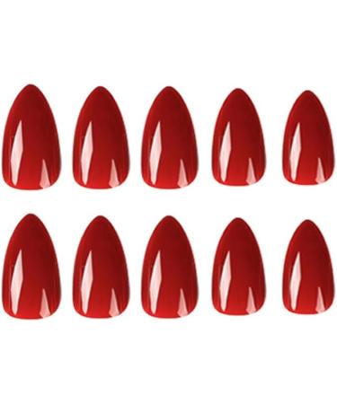 French Solid Color False Nails Detachable Full Cover False Nail Wearable Press on Nails DIY Manicure Decoration Gift - Buy Online on GoSupps.com