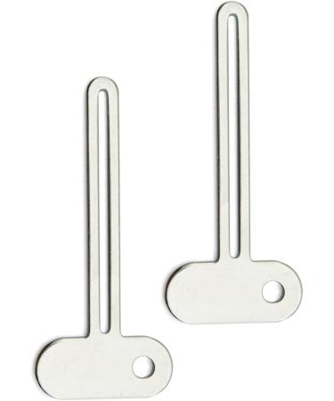 2 PCS Tube Toothpaste Thin Tube For Key Shape For Hand Cream Face Cleanser Mayonnaise Hand Cream Tube Keys - Buy Online on GoSupps.com