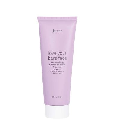 Julep Love Your Bare Face Replenishing Creme-to-Foam Cleanser 4 fl oz (118 ml)