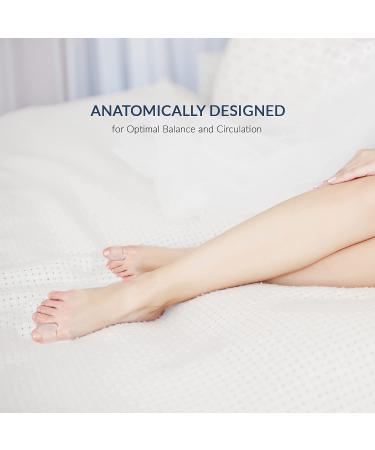 Relax Tony Toe Separators 8Pcs Individual - White | Foot Pain Relief - Buy Online on GoSupps.com