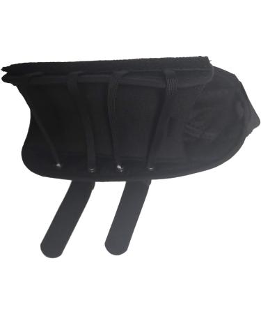 Buy Adjustable Wrist and Thumb Spica Splint - Universal Black Right Hand Brace with Stabilizer - Buy Online on GoSupps.com