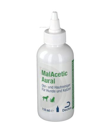 Albrecht MalAcetic Aural - Ear and Skin Cleaner for Dogs Cats and Small Pets - 118 ml One size