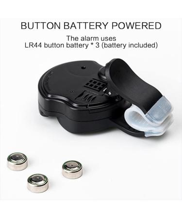 LIZHOUMIL Fishing Alarm Bell with Light Indicator | High Sensitivity Bite Sensor | Portable Ring Bite Alarm for Night Fishing | Tackle Accessory in Colorful Box - Buy Online on GoSupps.com