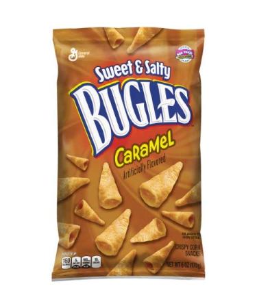 Bugles Sweet and Salty Caramel Snacks (Pack of 6)