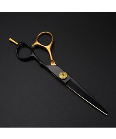 Hair Cutting Scissors 6 Inch Professional JP 440c Steel Black Gold Hair Cutting Scissors Haircut Thinning Barber Cut Shears Tools Hairdresser Scissors Set - Buy Online on GoSupps.com