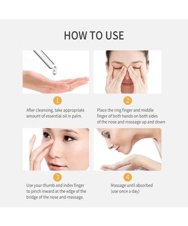 RUSTOO Nose Up Essential Oil - Natural Nose Lifting & Care Massage Oil for Perfect Contours - Buy Online on GoSupps.com