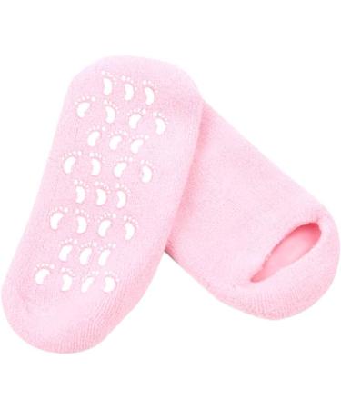 Buy Moisturizing Heel Socks - 2 Pairs Spa Gel Socks for Women | Repair & Hydrate Ankle Boots & Forefoot Damping - Buy Online on GoSupps.com