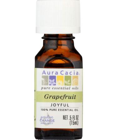 Aura Cacia Essential Oil Grapefruit .5 Fz