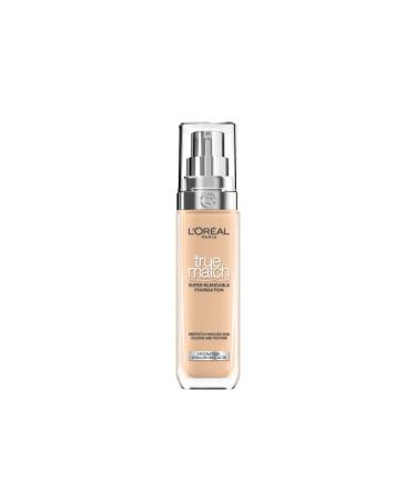 L'Oreal Paris L'Or al Paris True Match Foundation - 3N - Natural Coverage Foundation with Hyaluronic Acid and SPF 16 - 30 ml - Vegan