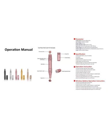 Wireless M Permanent Makeup Machine Kit - Ombre Powder Brows Microblading Shading Eyeliner Lip Tattoo Supplies - Buy Online on GoSupps.com