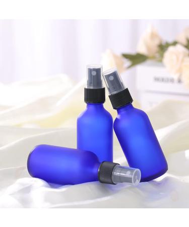 LIYUABU 60ml Frosted Blue Empty Glass Spray Bottles Small Fine Mist Atomiser Refillable Reusable Travel Spray Bottles for Essential Oil Hair Aromatherapy Perfumes Cleaning(3 Pack) Frosted Blue Paquet de 3 - Buy Online on GoSupps.com