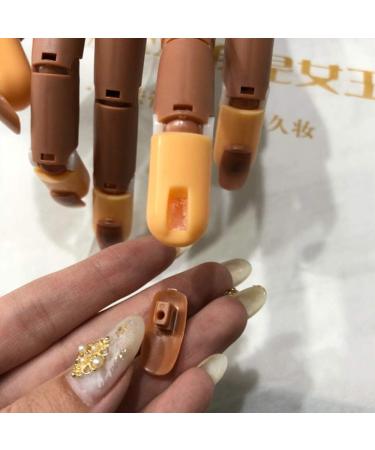200pcs Life Size Nail Art Training Hand Practice Model - Finger Tips Practice Learning Tool - Buy Online on GoSupps.com