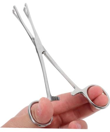 BCOATH Reptile Feeding Clip Lizard Stuff Feeding Tongs Snake Tongs Stainless Steel Silver - Buy Online on GoSupps.com