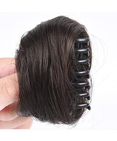 2 PC Mini Claw Bun Clips - Fake Hair Space Buns for Effortless Messy Updos | Claw Clip Extensions & Wig Accessories - Buy Online on GoSupps.com