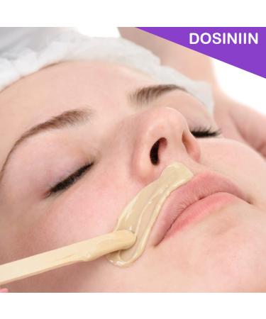 DOSIMIIN 4 Style Wooden Waxing Sticks 300 Pack - Hair Removal Applicator Spatulas for Brazilian Waxing & Eyebrow - Assorted Sizes for Small to Large Areas - Buy Online on GoSupps.com