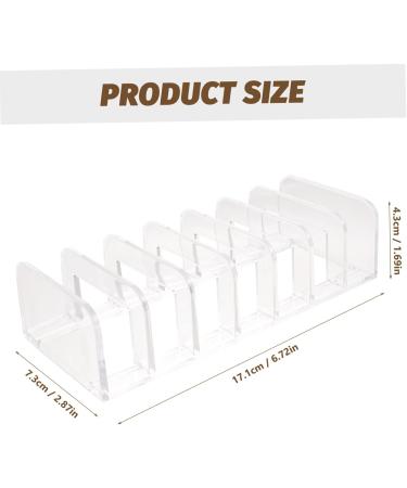 Beavorty 2pcs Eye Shadow Storage Box Plastic Serving Trays Makeup Drawer Organizer Lipstick Stand Container - Buy Online on GoSupps.com