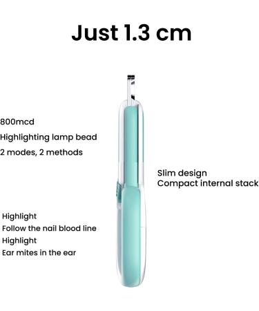 ANIROY LED Pet Nail Clippers Pet Dog and Cat Nail Clipper Nail Trimmer Trim Your Pets Nails Easy and Pain-Free (Pink+Blue) - Buy Online on GoSupps.com