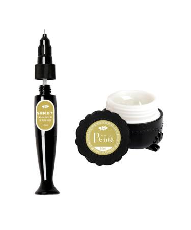 FOMIYES 2 Sets Nail Paste Gel Nails Gel Scrpbooking Glue Stick Nail Art Extension Builder Nail Drill Glue Nail Gem Glue Filling Glue Pen Nail Accessories Second Generation Manicure - Buy Online on GoSupps.com