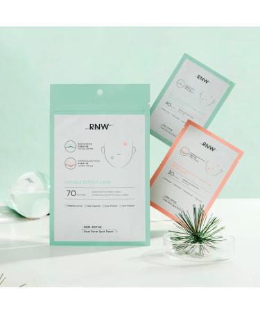 RNW Der. Esthe Dual Derm Spot Patch Set - Hydrocolloid Acne Blemish Covers (70EA) | Invisible Pimple Care | Korean Skincare for All Day Use - Buy Online on GoSupps.com