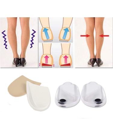 Orthopedic Insoles for O/X Type Leg Correction - Magnetic Heel Cushions for Foot Alignment - 2 Pairs - Buy Online on GoSupps.com