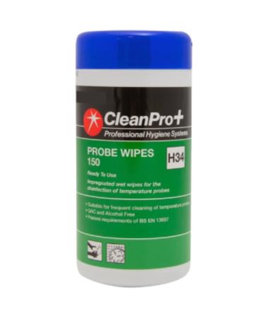 CleanPro+ Probe Wipes H34 150 x 1 Probe Wipes 1