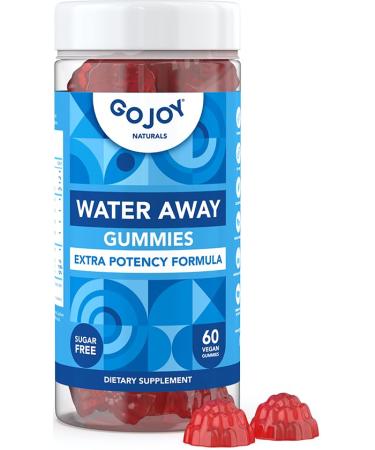 Water Away Gummies - Natural Diuretic for Water Retention for Women & Men