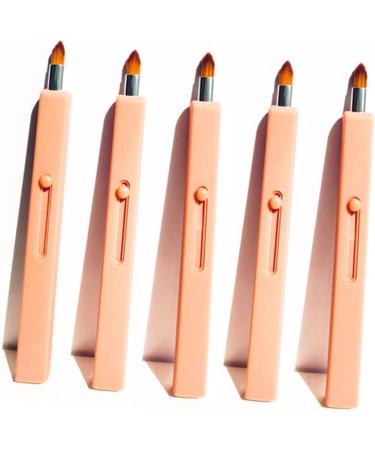FRCOLOR 1pc Retractable Lip Brush Makeup Brush Lip Applicator Lip Gloss Wands Applicator Cosmetics Brush Tool Lip Liner Brush Eyeshadow Foundation Brush Toolkit Travel Lips Plastic - Buy Online on GoSupps.com