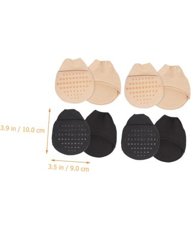 FRCOLOR 8 Pairs Forefoot Socks Toe Tip Socks for Women Boots for Women with Heel High Heel Sandals for Women Toe Topper Socks Half Toe Socks High Heel Sponge Summer - Buy Online on GoSupps.com