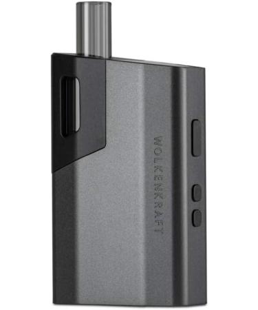 Wolkenkraft Peris Premium Vaporizer - ECA Convection Technology Easy Cleaning Glass Mouthpiece | High Quality Gun Metal | Shop Now! - Buy Online on GoSupps.com