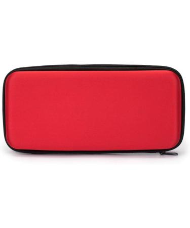 Jipemtra First Aid Hard Case - Red | Empty EVA Hard Shell Medical Bag for Home Health and Outdoor Emergencies | 1 Count - Buy Online on GoSupps.com